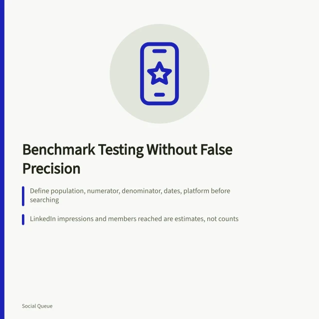 Card on testing social scheduling benchmarks without false precision. Testing a social scheduling benchmark for population, definitions and false precision